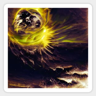 Solar Storm Sticker